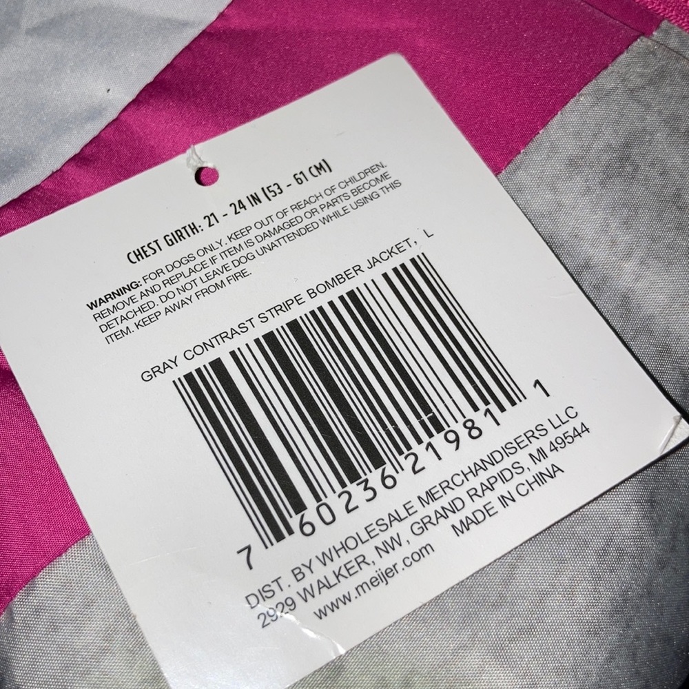 NWT! Large, Doggie puffy winter vest
